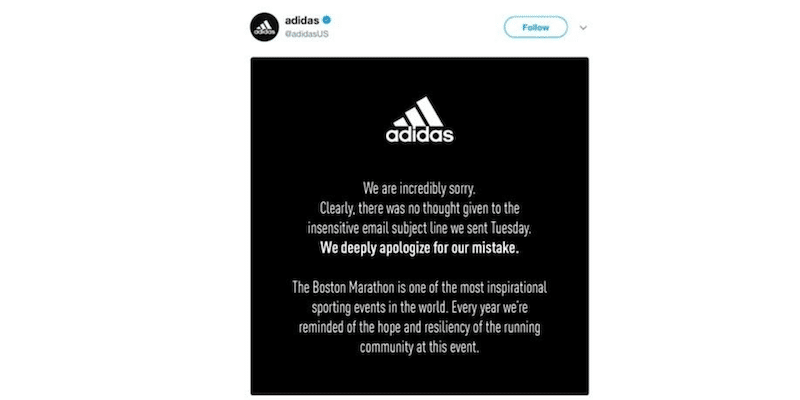 Adidas and the Boston Marathon