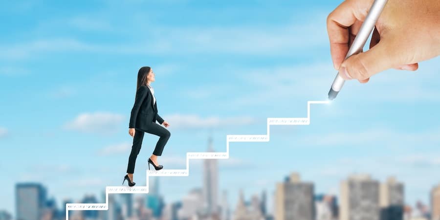 IMM GS October Blogs - Career-advancement-climbing-corporate-ladder