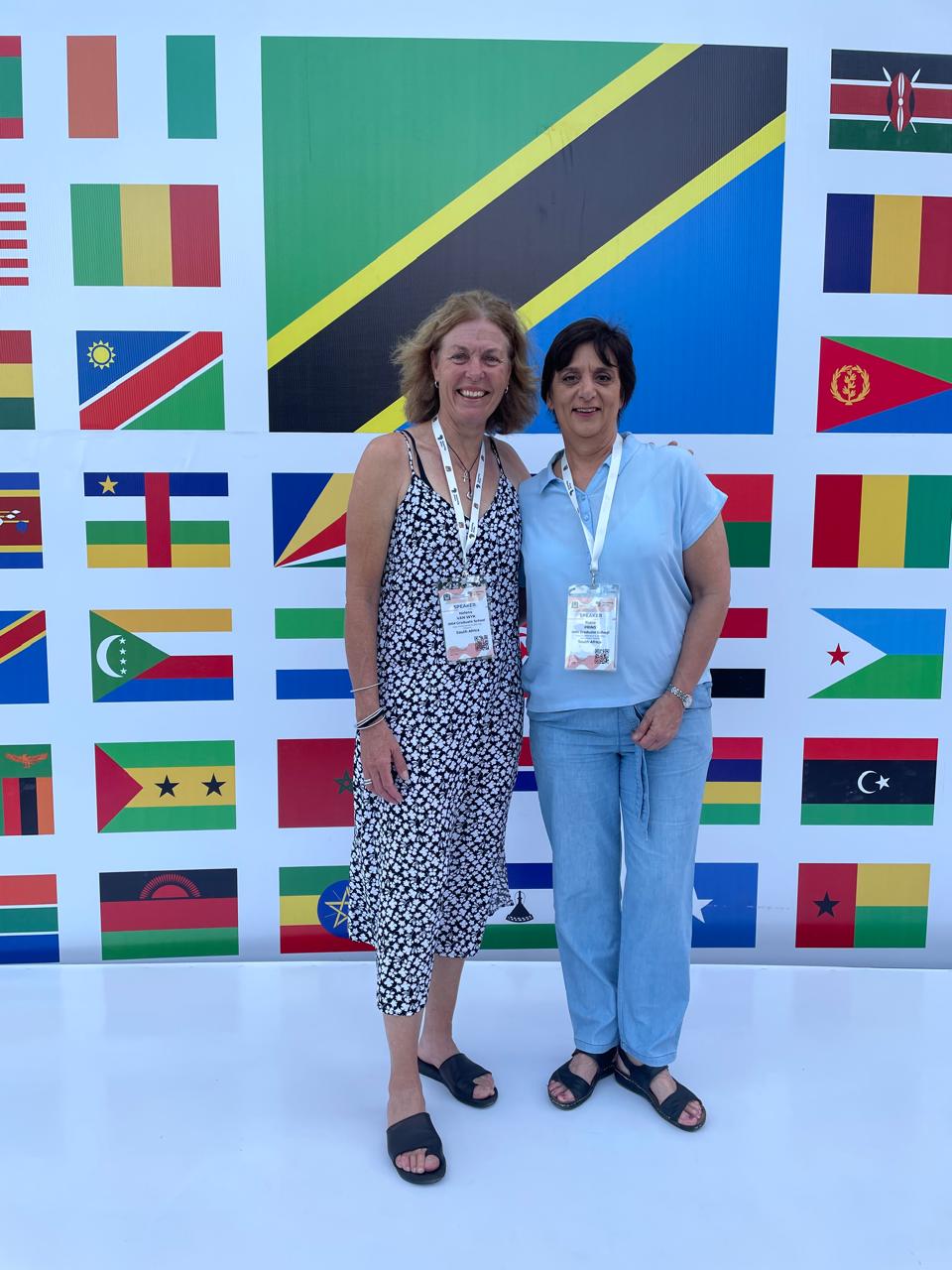 Dr Helena van Wyk, Dean for Postgraduate Studies and Research, and Riana Prins, Head of Online Teaching and Learning, represented the IMM Graduate School