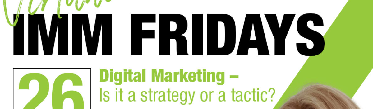 Virtual IMM Fridays – Wendy Monkley