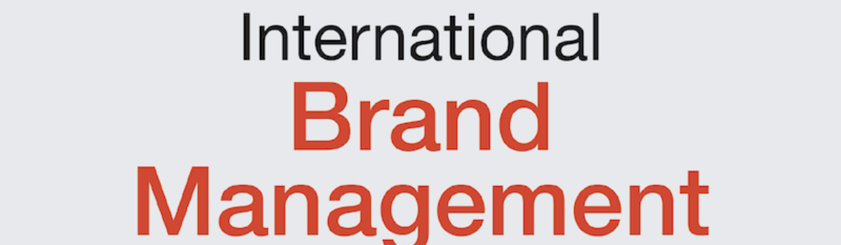 The IMM Graduate School Centre for Research members contribute to New Brand Management Textbook