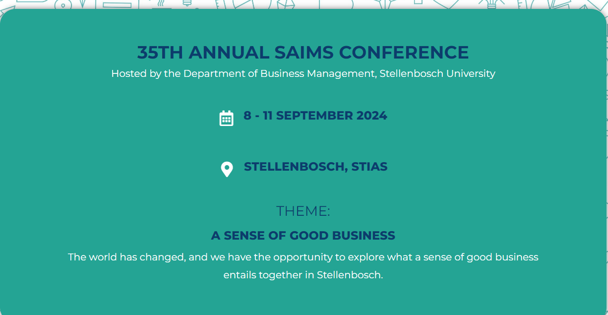 Southern African Institute for Management Scientists (SAIMS) Conference