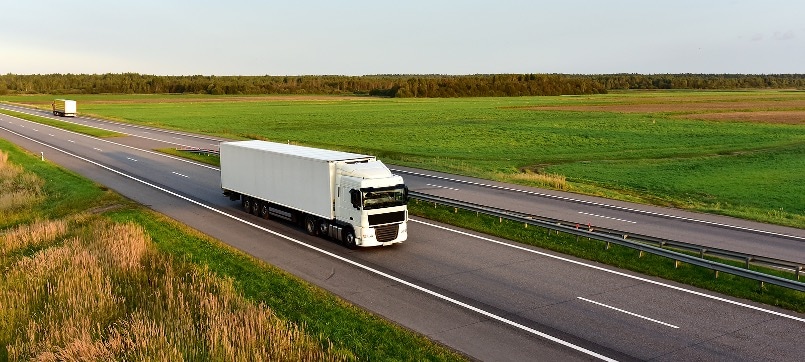 Truck in Road