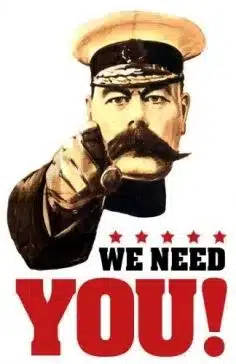WE NEED YOU