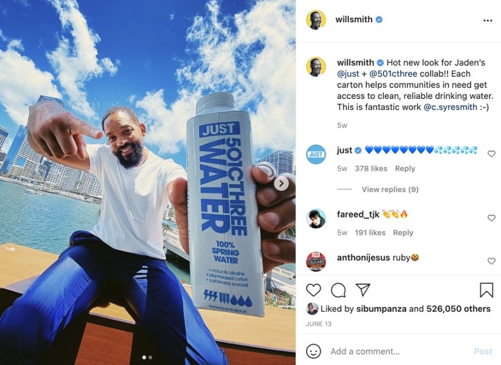 Will Smith Instagram - IMM Blog Image